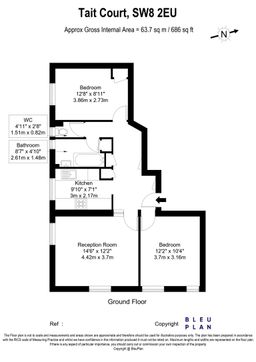 Tait Court, Lansdowne Green floorplan